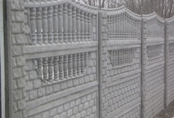 Бетонный забор самостоятельно