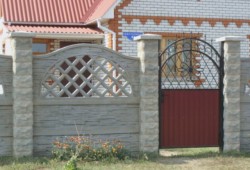 Железобетонные заборы, бетонные заборы