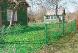 Пластиковая сетка для заборов