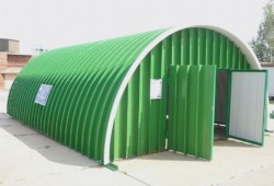 Ангар из профнастила своими руками