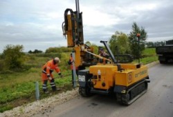 Монтаж дорожных знаков на территории частной застройки