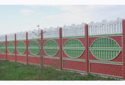 Формы для бетонных заборов