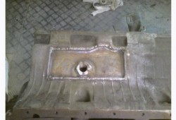 Сварка в аргоне ТИГ чугунного колеса насоса