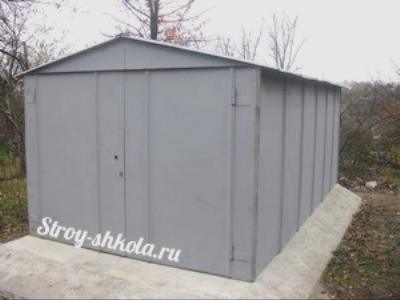 Металлический гараж Металлический гараж