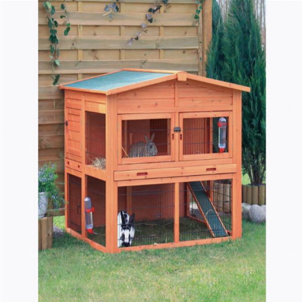 Двухэтажный «кроличий домик» Двухэтажный «кроличий домик»