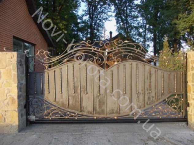 Вот в принципе и все – ваши Новые откатные Ворота готовы Вот в принципе и все – ваши Новые откатные Ворота готовы
