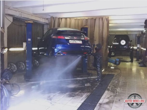 Мойка днища автомобиля Мойка днища автомобиля