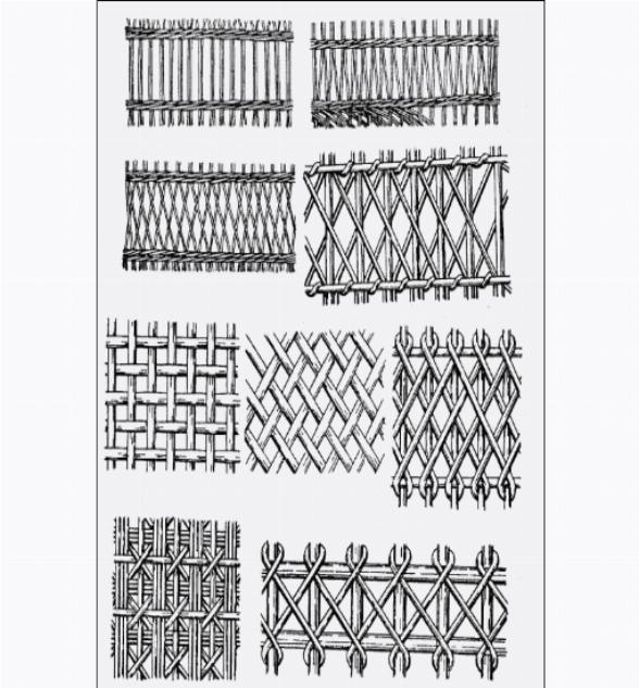 Виды плетения забора из лозы Виды плетения забора из лозы
