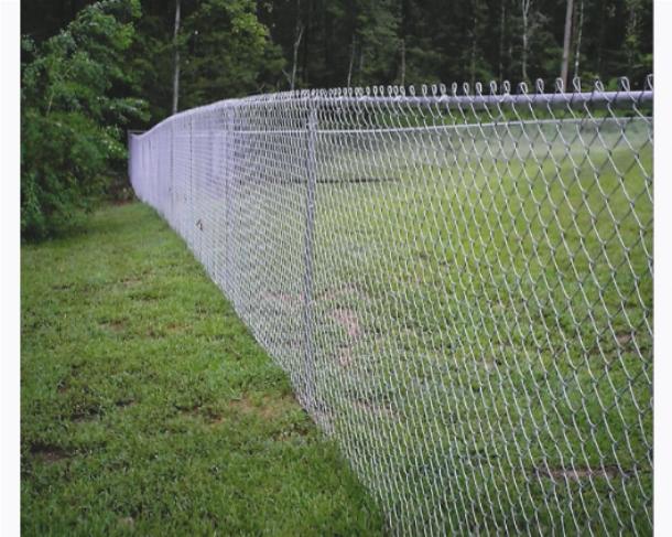 Забор из сетки-рабицы Забор из сетки-рабицы